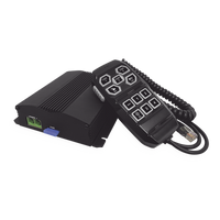 Sirena Vehicular de 100W de Potencia, Incluye Controlador Unimando Para Control de Tonos, 4 Salidas Auxiliares y Microfono