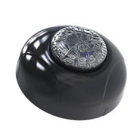 Estrobo Oculto de 12 LED, Brida negra, 12 Vcd, Clara, Lente transparente