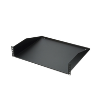 Charola para Soportar Equipos en Rack de 19", con Capacidad de Carga de 30Kg, 2UR