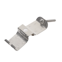 Sujetador de Doble Click para Cable Coaxial de 7/8 Paquete de 10 Piezas