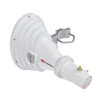 Antena Sectorial Asimétrica Starter Horn de 45º, 5150 - 5950 MHz, ganancia de 17 dBi, conexión directa con radios IS-5AC, PS-5AC y IS-M5, conexión RP-SMA