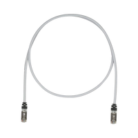 Patch Cord Cat6A, Blindado S/FTP, CM/LS0H, 3 Metros (9.84 Pies), Color Gris