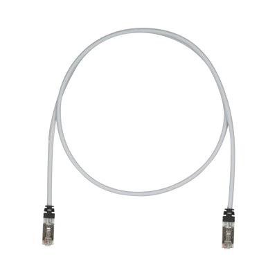 Patch Cord Cat6A, Blindado S/FTP, CM/LS0H, 1.52 Metros (5 Pies), Color Gris