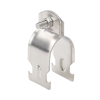 Abrazadera de Acero Inoxidable  de 1" Para Unicanal Tipo Strut