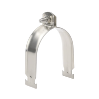 Abrazadera de Acero Inoxidable  de 3" Para Unicanal Tipo Strut