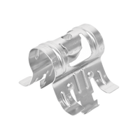 Sujetador de Presión para Cable Coaxial de 1/2. Paquete de 10 Piezas