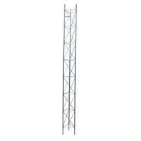 Tramo de Torre Arriostrada de 3m x 35cm, Galvanizado por Electrólisis, Hasta 45 m de Elevación. Zonas Secas.