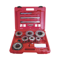 Juego de Tarraja de dados para tubo 1/2" - 2" NPT 9 piezas