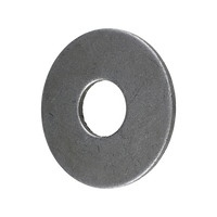 Arandela Plana Galvanizada de 1/4" / Bolsa con 300 piezas.