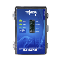Energizador para Ganado 10,000Volts-2JOULES/ 25,000 metros lineales de protección / Cercas Electrificadas