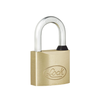Candado de Latón/ Doble Cerrojo/ Medida 60 mm/  / Nivel de seguridad 6/ Llaves de Puntos.