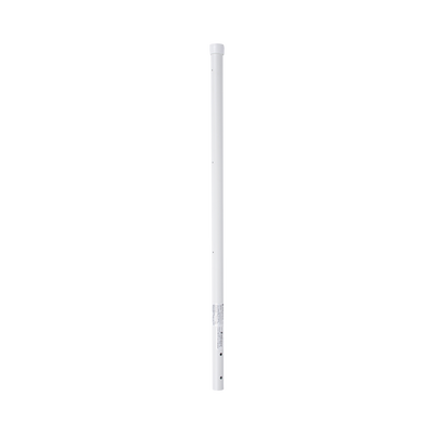Poste de Esquina de 0.8m para Cerca Electrificada. Tubo Galvanizado cal. 18 de 1
