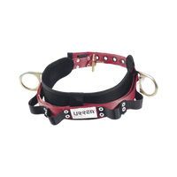 Cinturón para liniero, talla 36, con bandas para porta herramientas y dos anillos tipo D.