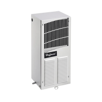 Aire Acondicionado Compacto Para Exterior, Uso en Gabinetes de Telecomunicaciones de Grado Industrial, Frío T15, 800 BTU, 115 Vca, de Acero, Color Gris