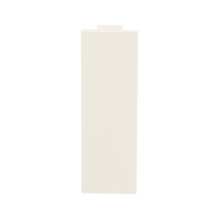 Unión recta de tapa, para uso con canaleta T70, Material PVC Rígido, Color Blanco