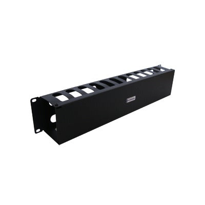 Organizador de cables horizontal de 19