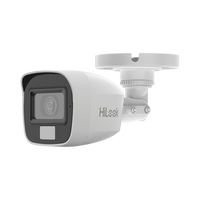 [Dual Light + ColorVu] Bala TURBOHD 3K megapixel / 20 mts IR + 20 mts luz blanca / Lente 2.8 (105° de Visión) / Exterior IP66 / Audio por Coaxitron / TVI-AHD-CVI-CVBS / Metal  / Smart-Hybrid light