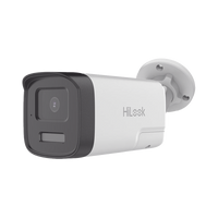 [Audio Bidireccional + Dual Light + ColorVu] Bala TURBOHD 2 Megapixel (1080p) / Lente 3.6 mm / 40 mts IR EXIR + 40 mts Luz Blanca / Micrófono y Bocina Integrado / Exterior IP67 / dWDR