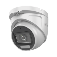 [Dual Light + ColorVu] Turret TURBOHD 2 megapixel / 30 mts IR + 20 mts luz blanca/ Lente 2.8 (100° de Visión) / Exterior IP66 / Audio por Coaxitron / TVI-AHD-CVI-CVBS / Metal / Smart-Hybrid Light
