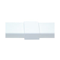 Pieza de unión color blanco de PVC auto extinguible, para canaleta PT48 (6180-01002)
