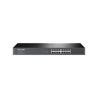 Switch Gigabit no administrable de 16 puertos 10/100/1000 Mbps para rack