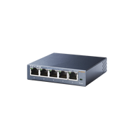 Switch Gigabit no administrable de 5 puertos 10/100/1000 Mbps