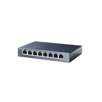 Switch Gigabit no administrable de 8 puertos 10/100/1000 Mbps