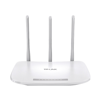 Router Inalámbrico WISP, 2.4 GHz, 300 Mbps, 3 antenas externas omnidireccional 5 dBi, 4 Puertos LAN 10/100 Mbps, 1 Puerto WAN 10/100 Mbps, IPTV, IPV6