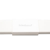 Pieza de unión color blanco de PVC auto extinguible,  para canaleta TMK1720 (5280-02001)