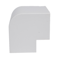 Esquinero Exterior Color Blanco de PVC Auto Axtinguible, Para Canaleta TMK-4577 (5510-02001)