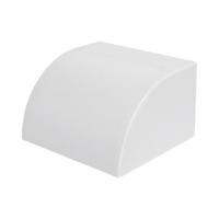 Tapa Final en Color Blanco de PVC Auto Extinguible, Para Canaleta TMK-4577 (5560-02001)