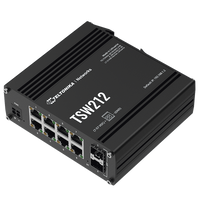 Switch Industrial Administrable L2, 8 puertos GE + 2 SFP, Soporta Profinet