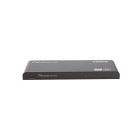Splitter HDMI 4K de 1 Entrada a 8 Salidas (Simultaneas) | Soporta 4K×2K | Ajuste de resoluciones EDID | HDR | HDMI 2.0 |  HDCP 2.2 | Permite mezclar pantallas en 4K y 1080P
