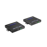 KIT EXTENSOR HDMI 4K@60HZ sobre IP GIGABIT | IPCOLOR | 100m en Conexión Uno a Uno |  Salida Loop | IR Bi-Direccional | RS232 | ARC | CERO LATENCIA | Soporta conexión Uno a Muchos/Switch en Cascada