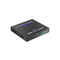 Receptor Compatible para Kits TT592 | Resolución 4K@60Hz | Cat 5e/6 | Distancia de 100 m | IPCOLOR | Control IR | Cero Latencia | Compatible con Switch Gigabit.