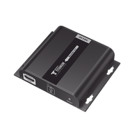 Receptor Compatible para Kits TT683-4.0 / Resolución 4K@30Hz / Cat 5e/6 / Distancia de 120 m / Control IR /  Soporta HDbitT/ Compatible con Switch Gigabit.
