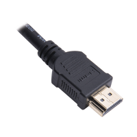 Cable HDMI de 1.8 Metros (5.91 Pies) (High Speed) / Resolución 4K / Soporta Canal de Retorno de Audio (ARC)/ Soporta 3D / Blindado para Reducir Interferencia / Chapado en Oro / Alta Resistencia y Durabilidad