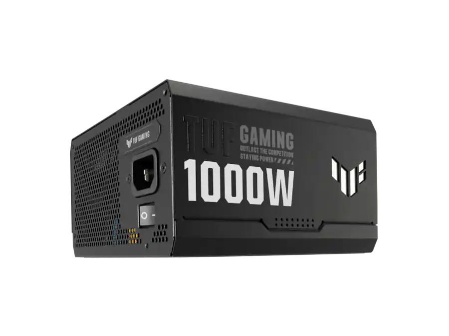 Fuente de Poder Asus TUF Gaming 1000W 80 Plus Gold ATX 12V Modular 20+4 pin PCIe 5.0 Fan 135mm Negro