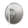 Antena direccional de 3 ft, 5.9 a 7.1 GHz, Ganancia 34 dBi, Conectores RP-SMA Hembra, Polarización doble, incluye montaje para torre o mástil