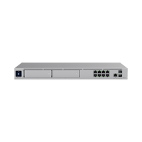 UniFi Dream Machine Pro Max – Cloud Gateway Empresarial con Soporte para 150 Dispositivos y 2000 Clientes, 5 Gbps de Ruteo con IDS/IPS, 2 Bahías para HDD 3.5”, SSD Interno de 128 GB, Failover, Balanceo de Carga y VPN/SD-WAN