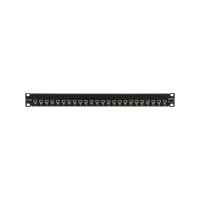 Patch Panel Ultramax. UTP, Precargado con Jacks Cat5e, 24 Puertos, Plano, 1U