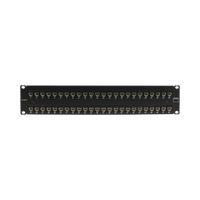 Patch Panel Ultramax. UTP, Precargado con Jacks Cat5e, 48 Puertos, Plano, 2U