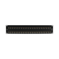 Patch Panel Ultramax. UTP, Precargado con Jacks Cat6, 48 Puertos, Plano, 2U