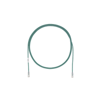 Cable de Parcheo TX6, UTP Cat6, Diámetro Reducido (28AWG), Color Verde, 0.91 Metros (3 Pies)