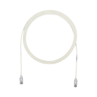 Cable de Parcheo TX6, UTP Cat6, Diámetro Reducido (28AWG), Color Gris, 2.13 Metros (7 Pies)