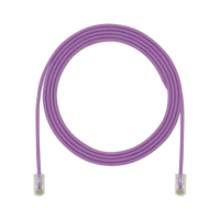 Cable de Parcheo UTP, Cat6A, 24 AWG, CM, Color Violeta, 4.57 Metros (15 Pies)
