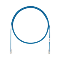 Cable de Parcheo UTP Cat6A, CM/LSZH, Diámetro Reducido (28AWG), Color Azul, 15.24 Metros (50 Pies)