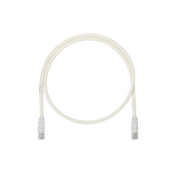 Cable de Parcheo UTP, Cat6A, 24 AWG, CM, Color Blanco, 3.05 Metros (10 Pies)