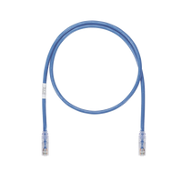 Cable de Parcheo UTP, Cat6A, 24 AWG, CM, Color Azul, 3.05 Metros (10 Pies)