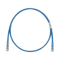 Cable de Parcheo TX6, UTP Cat6, 24 AWG, CM, Color Azul, 2.13 Metros (7 Pies)
